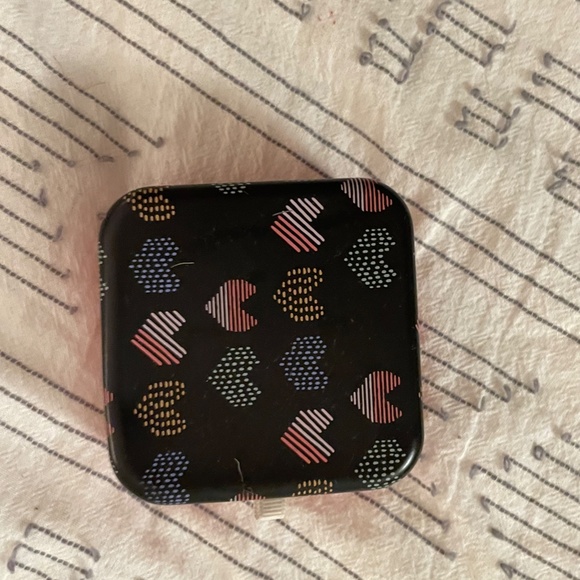 Sterling Silver Heart Earrings - Picture 2 of 5